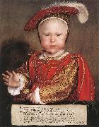 HOLBEIN, Hans the Younger Portrait of Edward, Prince of Wales sg Germany oil painting artist